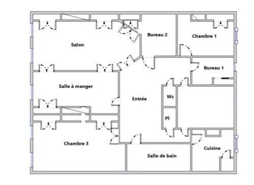 Appartement - 125 m² - 5 pièces