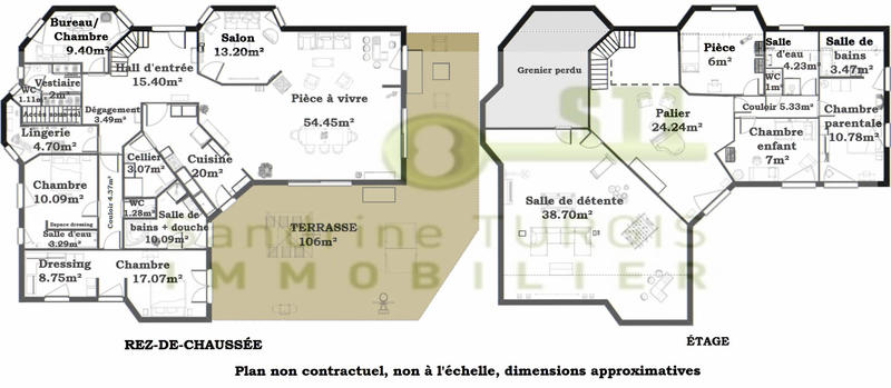 Maison - 270 m² - 8 pièces