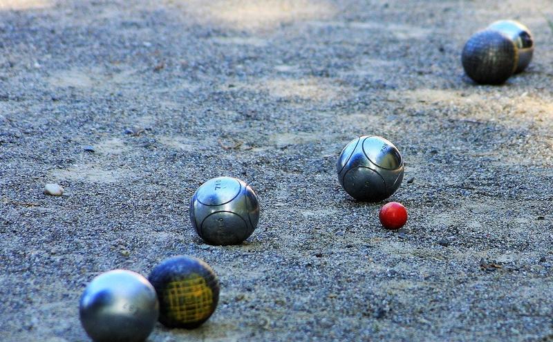 Concours de pétanque