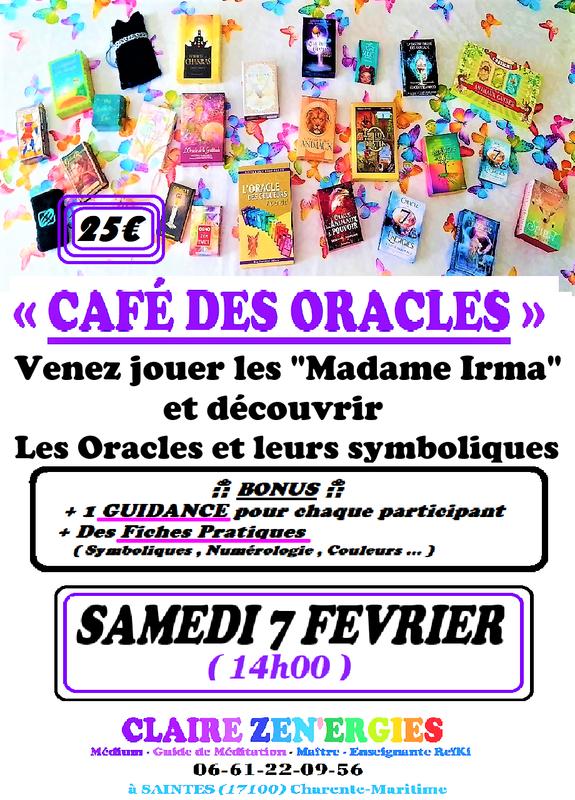 Café des Oracles Initiation à la Cartomancie