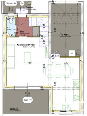 Maison - 85 m² - 4 pièces