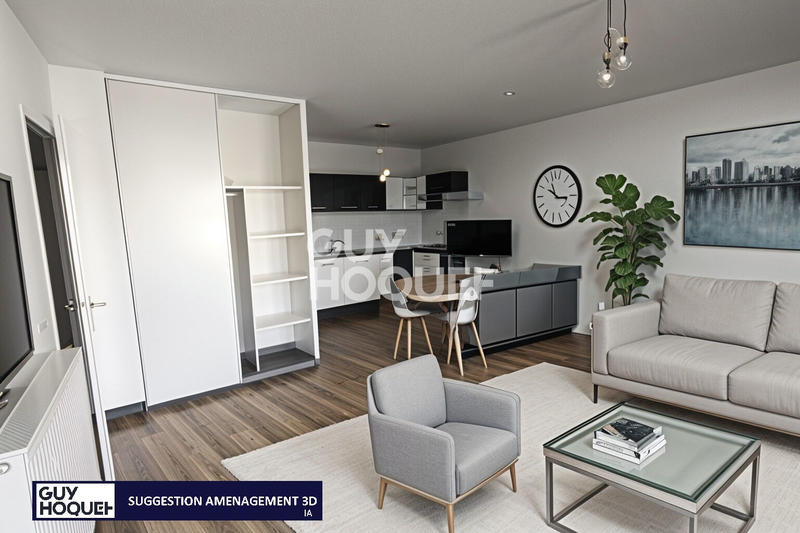 Appartement - 49 m² - 2 pièces