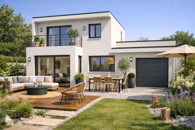 Maison - 90 m² - 4 pièces