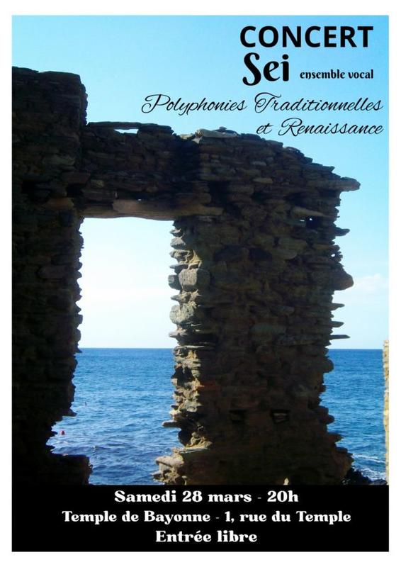 Concert ensemble vocal Sei