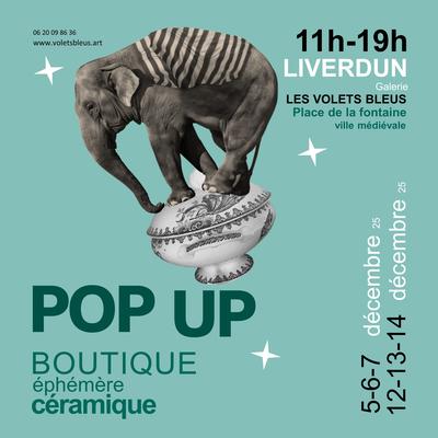 Boutique éphémère céramique - marché de Noël