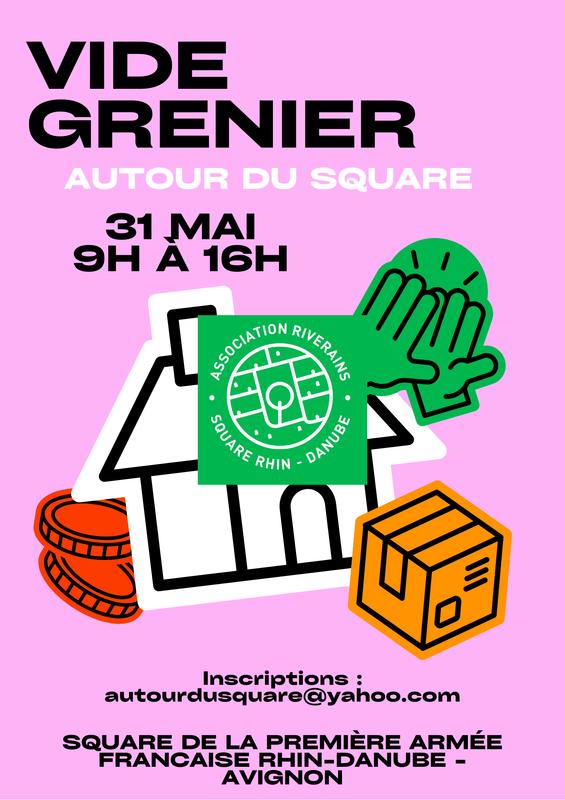 Vide grenier Autour du Square