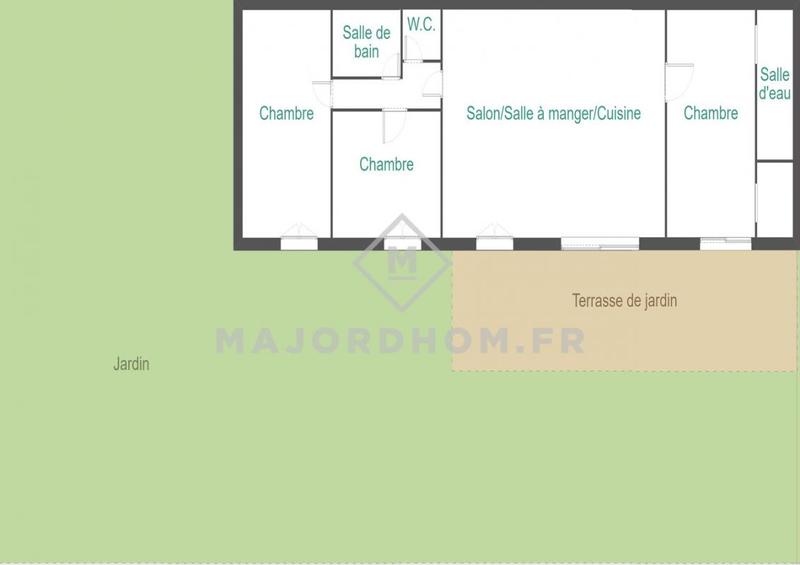 Villa - 100 m² - 4 pièces