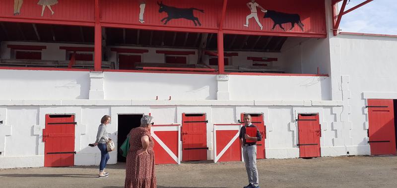 Rencontre avec Jean-Louis dans les arènes de Téthieu