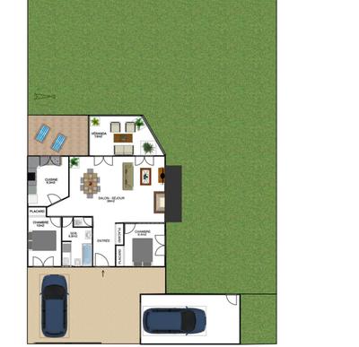 Maison - 75 m² - 4 pièces