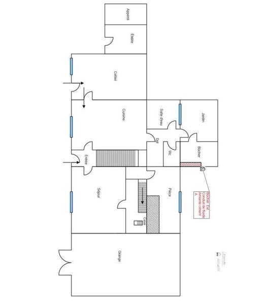 Maison de campagne - 100 m² - 4 pièces