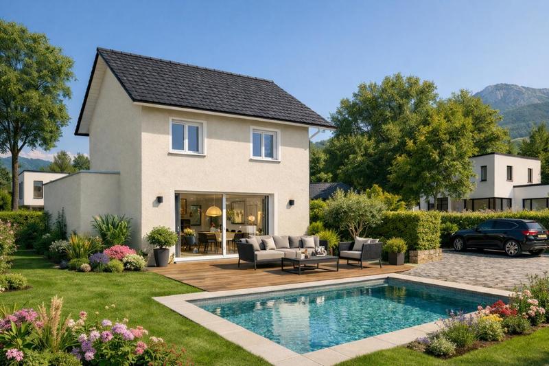 Maison - 90 m² - 4 pièces