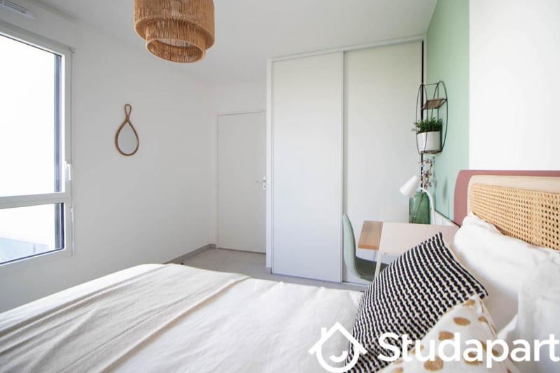 Chambre - 10 m² - 1 pièce