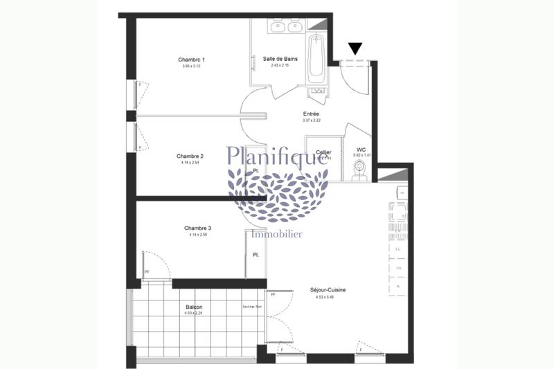 Appartement - 73 m² - 4 pièces