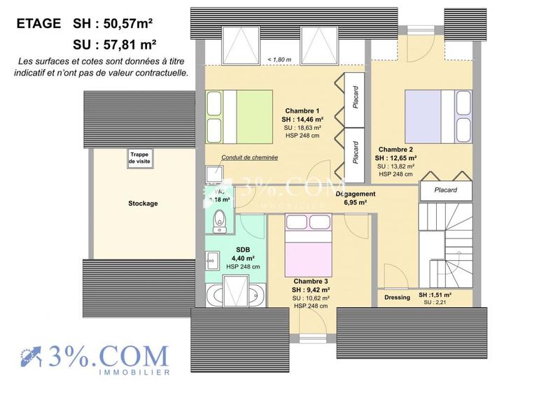 Pavillon - 116 m² - 5 pièces