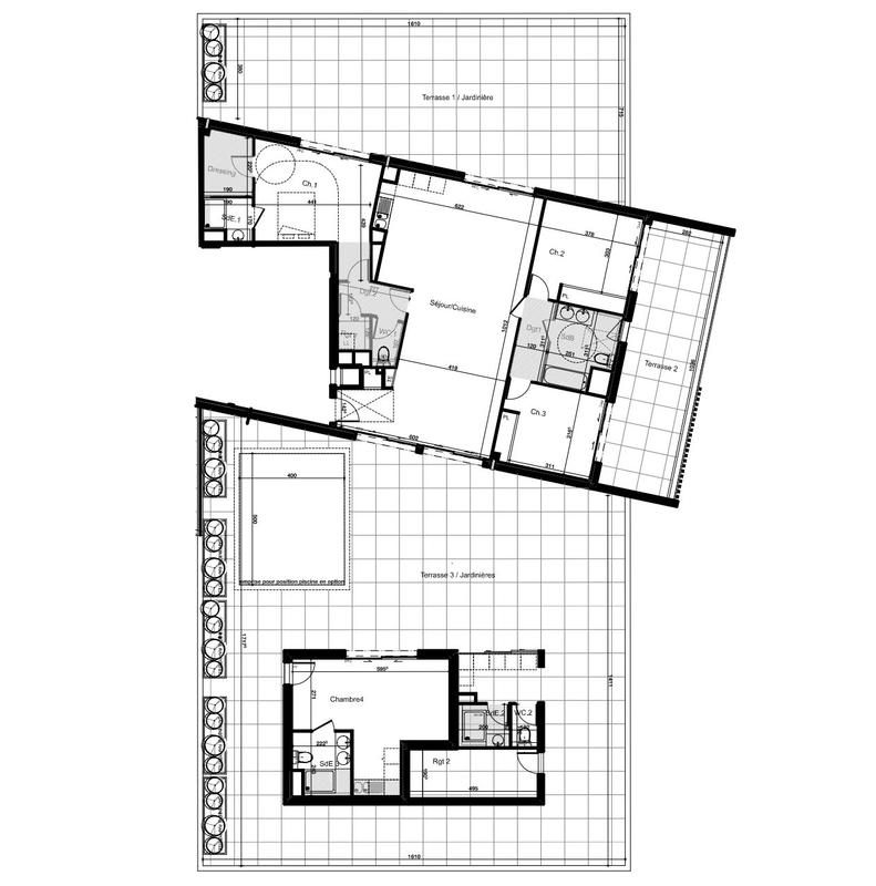 Appartement - 162 m² - 5 pièces