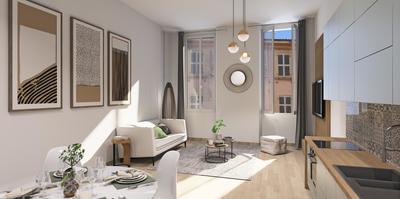 Appartement - 40 à 55 m² - 2 à 3 pièces