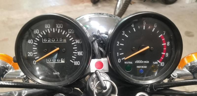 Yamaha Sr 500 yamaha bleu 0500 680