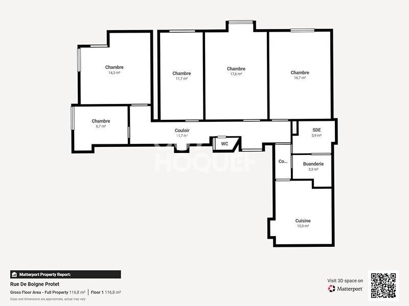 Appartement - 100 m² - 5 pièces