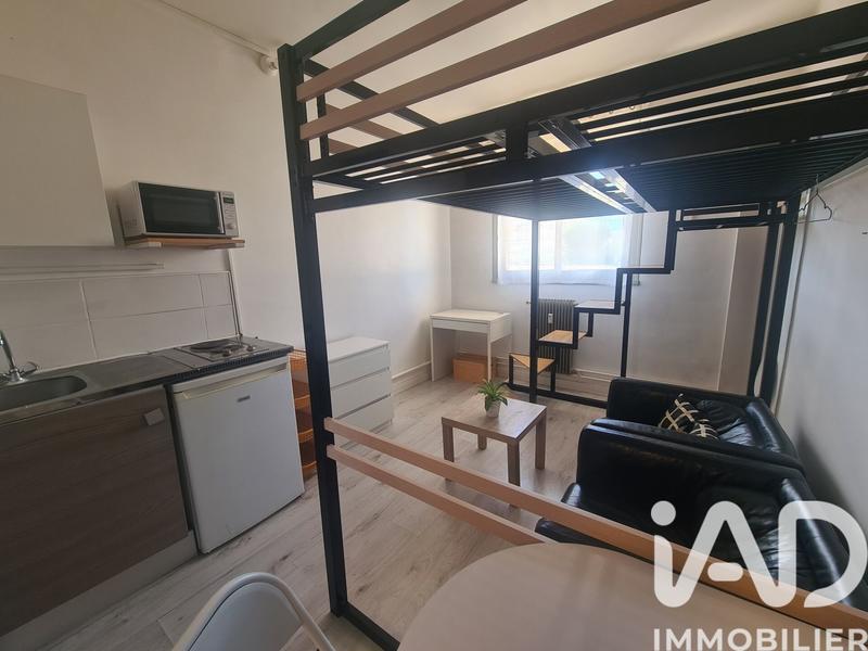 Studio - 12 m² - 1 pièce