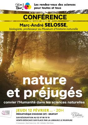 Conférence &quot;Nature et préjugés : convier l'Humanité dans les sciences naturelles&quot;