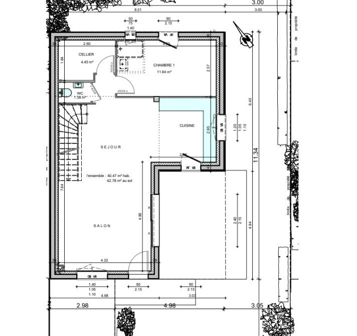 Maison - 88 m² - 5 pièces