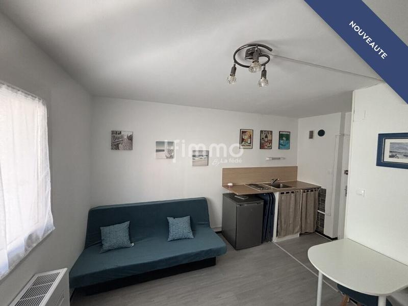 Studio - 16 m² - 1 pièce