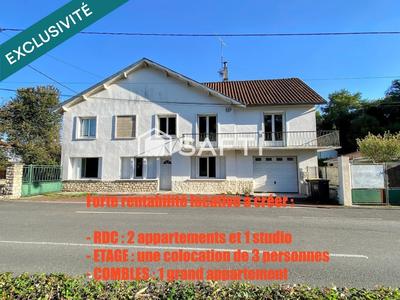 Maison - 182 m² - 8 pièces