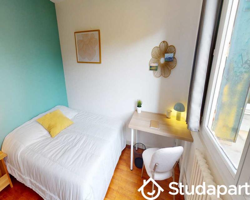 Chambre - 40 m² - 1 pièce