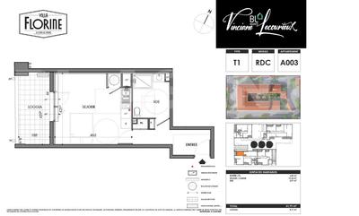 Appartement - 32 m² - 1 pièce