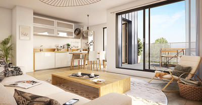 Appartement - 72 m² - 3 pièces