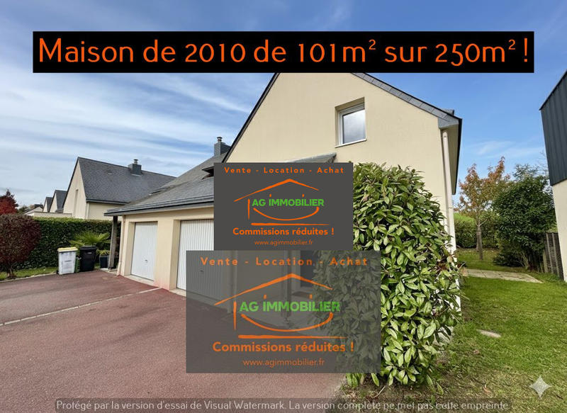 Maison - 101 m² - 6 pièces