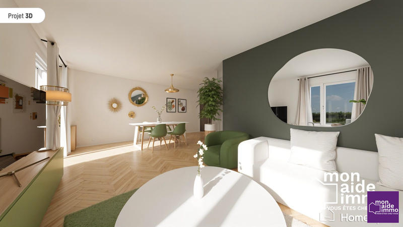 Appartement - 82 m² - 4 pièces