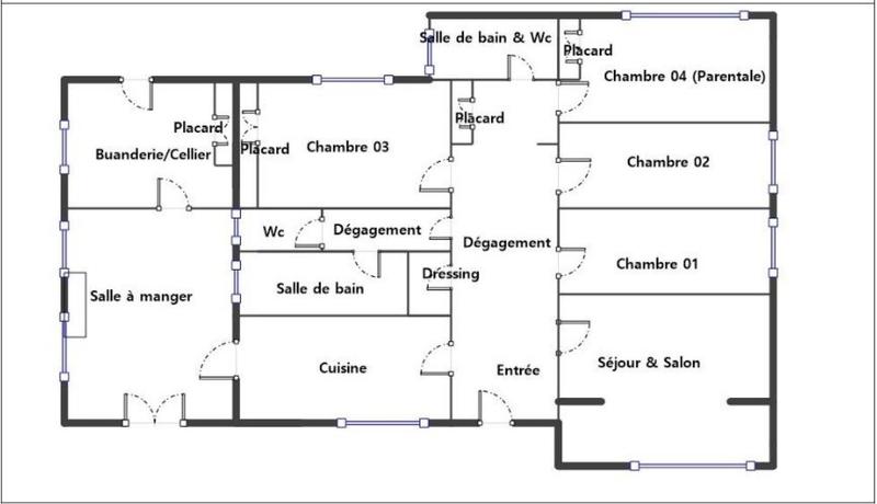 Maison - 152 m² - 6 pièces