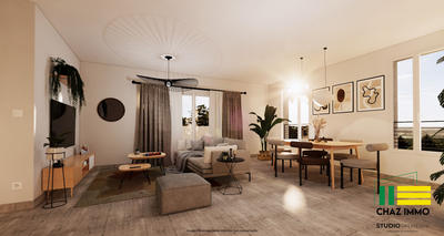 Appartement - 52 m² - 2 pièces