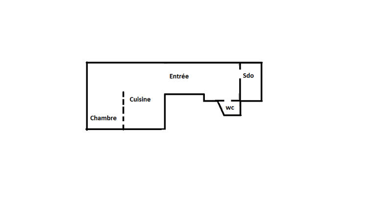 Appartement - 32 m² - 1 pièce
