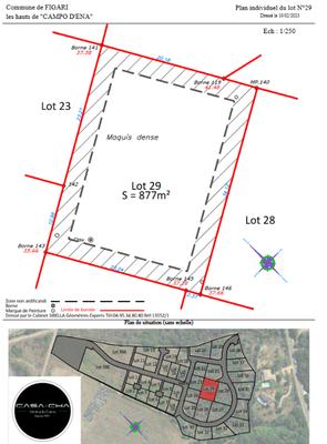 Terrain - 877 m²
