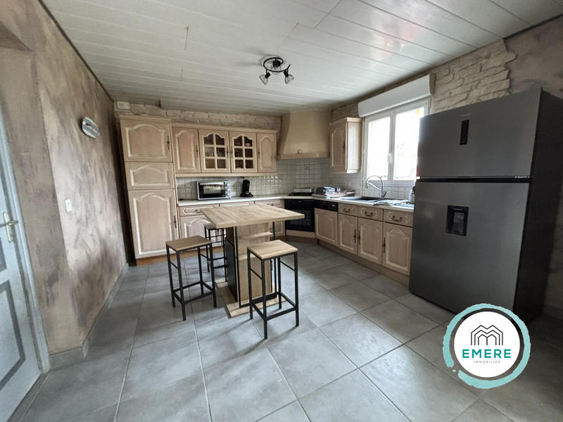 Maison - 125 m² - 7 pièces