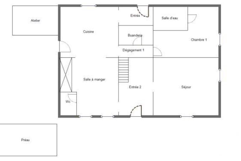 Maison de campagne - 147 m² - 6 pièces