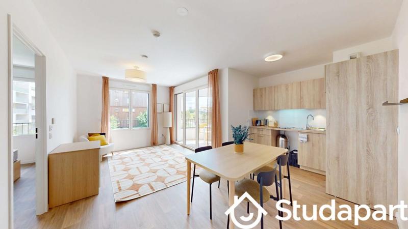 Chambre - 12 m² - 1 pièce