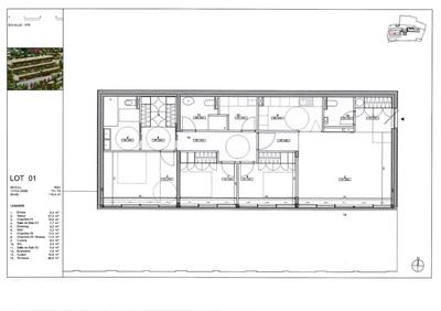 Appartement - 118 m² - 4 pièces