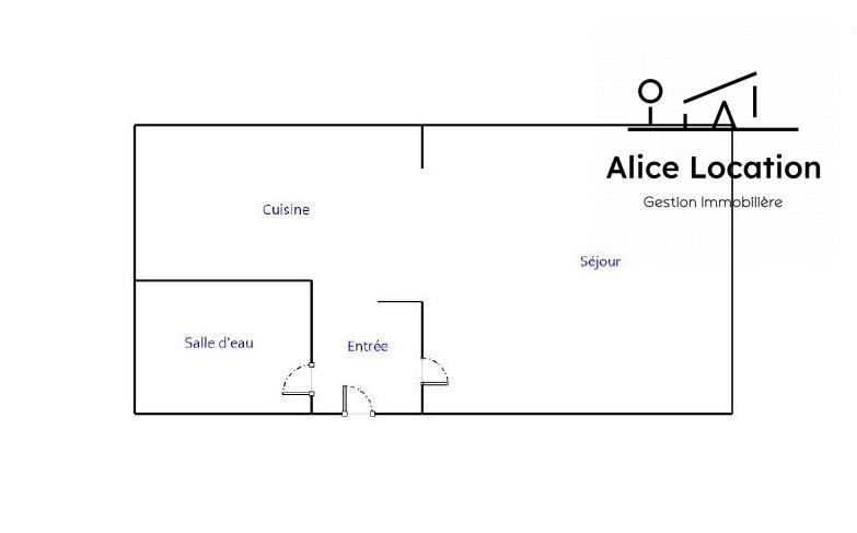 Appartement - 25 m² - 1 pièce