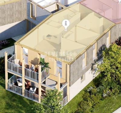 Appartement - 65 m² - 3 pièces