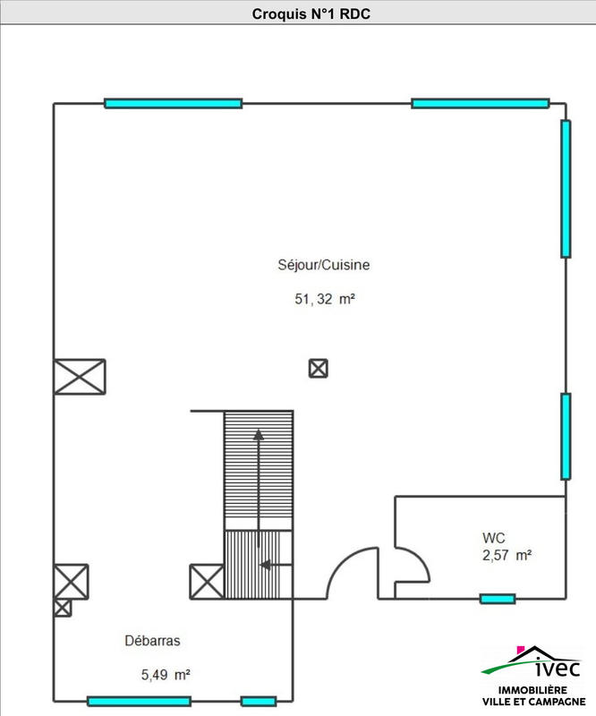 Maison - 126 m² - 5 pièces