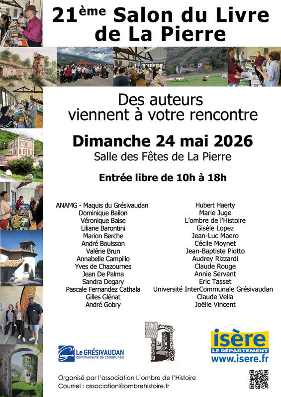 21ème édition du Salon du Livre de la Pierre