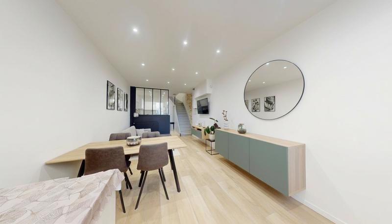 Maison de ville - 90 m² - 3 pièces