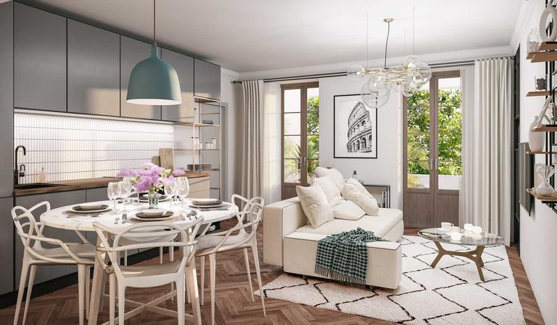 Appartement - 52 m² - 3 pièces