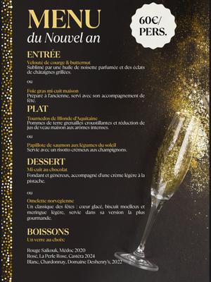 Reveillon de la St-Sylvestre à l'Atelier