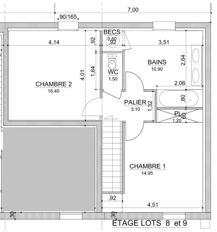 Maison - 99 m² - 4 pièces