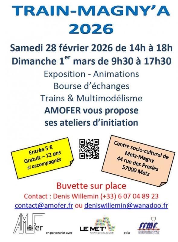 Train-magny'a 2026 - bourse d'échange, exposition