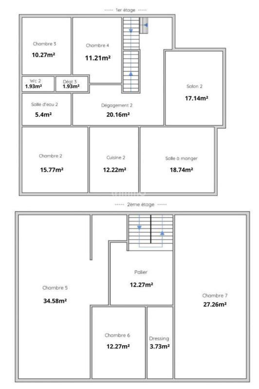 Maison - 252 m² - 10 pièces